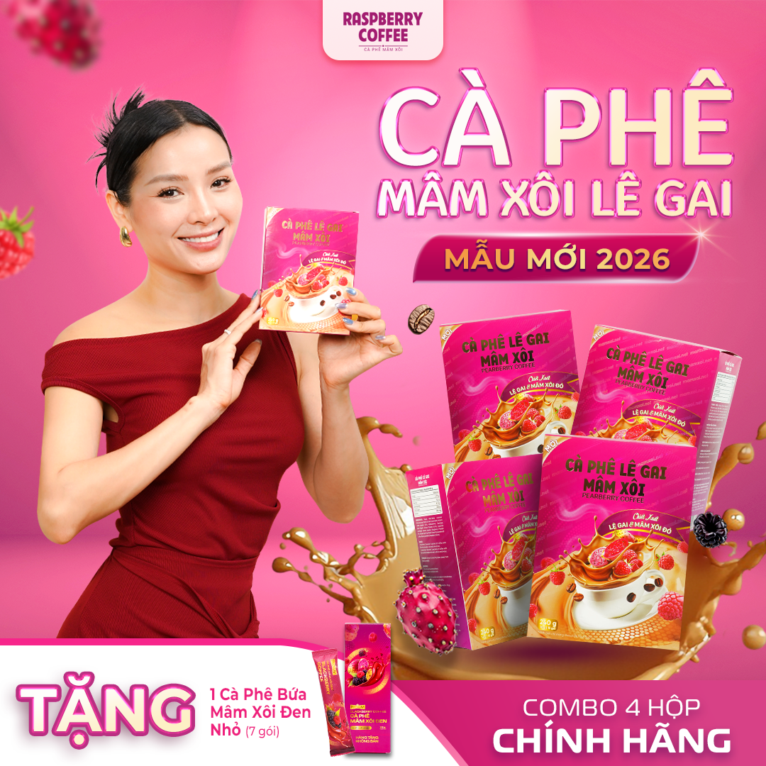 Combo 4 Hộp - Cà Phê Mâm Xôi Đỏ